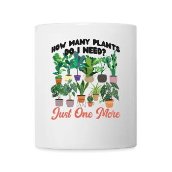 Plant Lover Gardening How Many - Mug - white - Front
