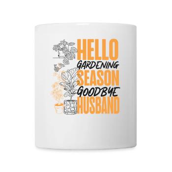 Amoureux des plantes Jardinage Mari Femme - Mug blanc - blanc - Devant