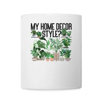 Amoureux des plantes Jardinage Ma maison - Mug blanc - blanc - Devant