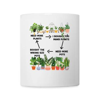 Les amateurs de plantes ont besoin de plus - Mug blanc - blanc - Devant