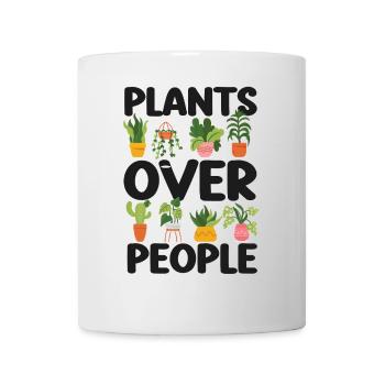 Plant Lover Gardening Plants Over - Tasse - Weiß - Vorne