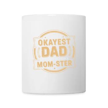 World's Okayest Dad - Humorous Gift for Fathers - Mug - white - Front