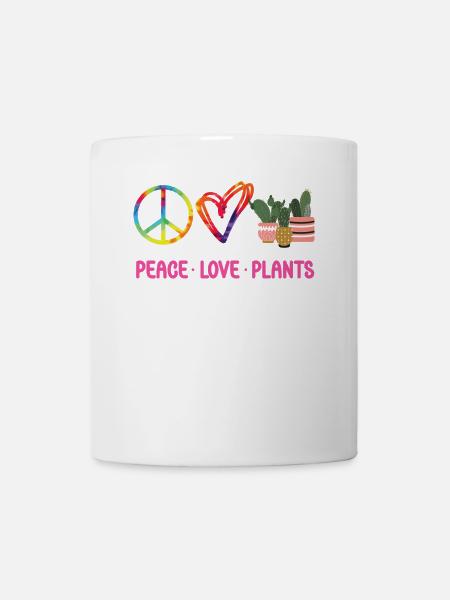 Plant Lover Gardening Tie Dye - Tasse - Weiß