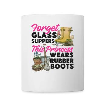 Amateur de plantes jardinier fille femelle - Mug blanc - blanc - Devant