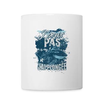 Shark Design Diving - Mug - white - Front