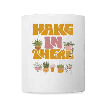 Plant Lover Gardening Hang In - Tasse - Weiß - Vorne