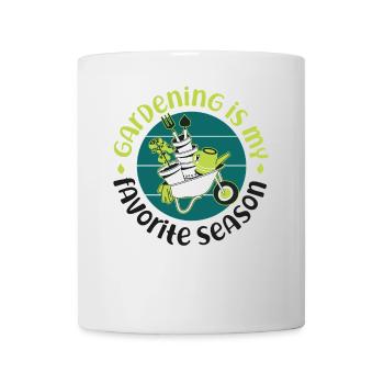 Plant Lover Gardening Gardening Is - Tasse - Weiß - Vorne
