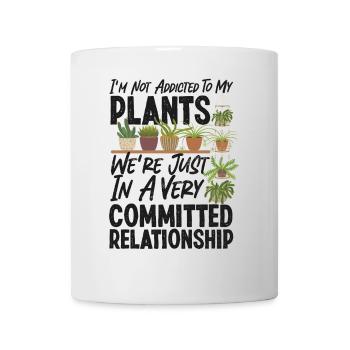 Plant Lover Gardening I'm Not - Tasse - Weiß - Vorne