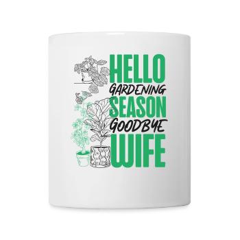 Amoureux des plantes Jardinage Mari Femme - Mug blanc - blanc - Devant
