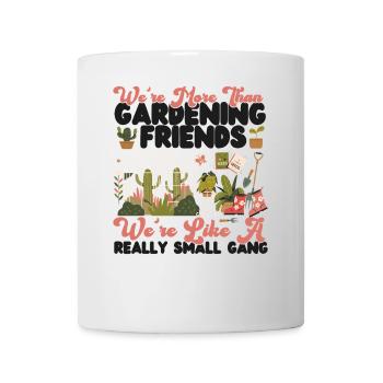 Amoureux des plantes Amis jardiniers - Mug blanc - blanc - Devant