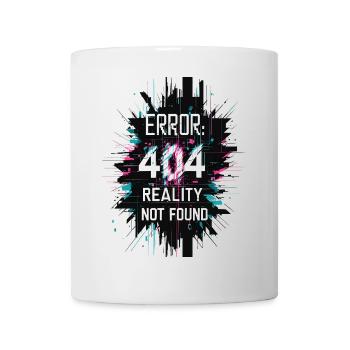 Error: Reality not found - Mug - white - Front