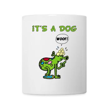 C'est un chien - Mug blanc - blanc - Devant