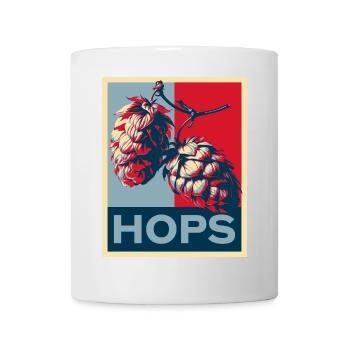 Beer Hops Beer Brewing Craft Beer Obama Hope Hops - Mug - white - Front