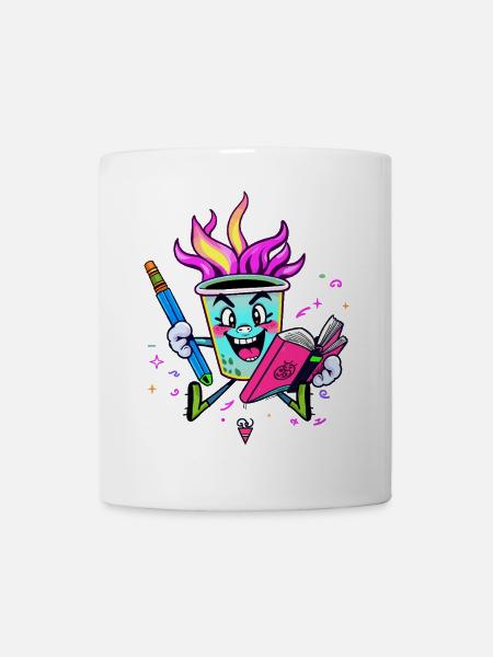 Coole Kaffeebecher - Tasse - Weiß