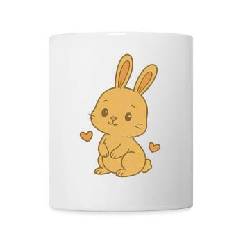 Bunny Bunny Spring Summer Easter Garden - Mug - white - Front