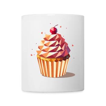 Cupcake – Farbenfrohes Design voller Genussfreude - Tasse - Weiß - Vorne