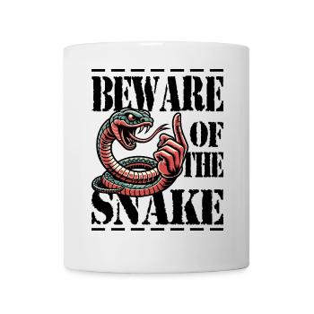 Beware of the snake - Mug - white - Front