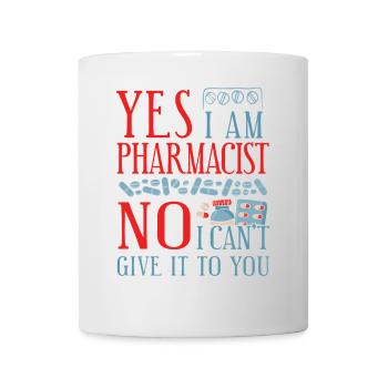 Technicien en pharmacie - Mug blanc - blanc - Devant