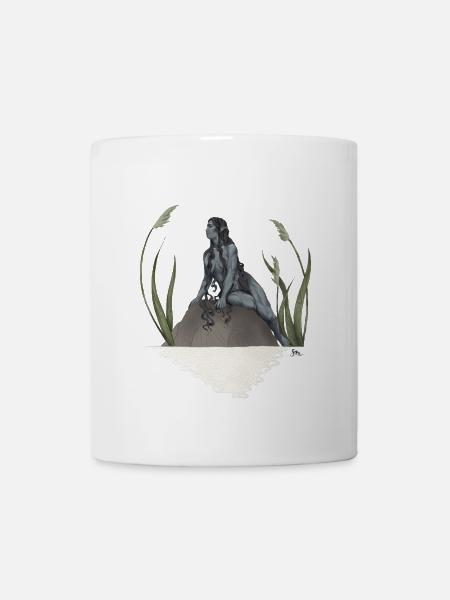 Nymph in a pond - Mug - white