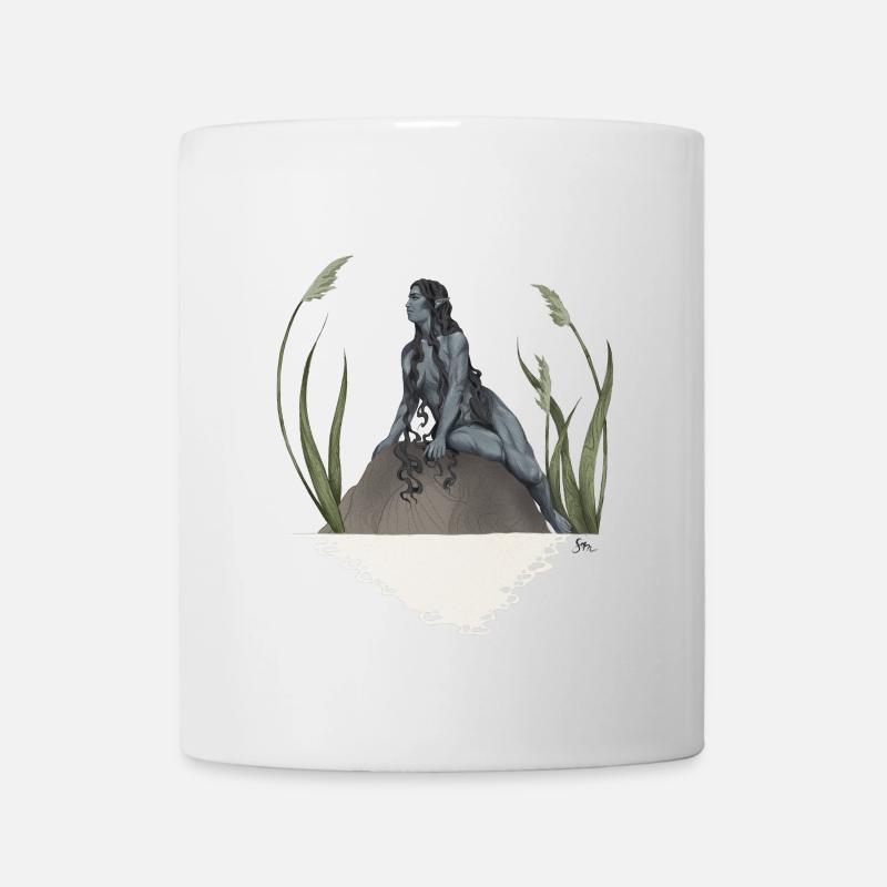 Nymph in a pond - Mug - white