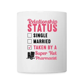 Technicien en pharmacie - Mug blanc - blanc - Devant