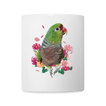 Weinpapagei - Tasse - Weiß - Vorne