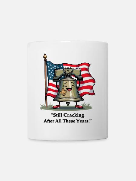 Freiheitsglocke - Tasse - Weiß