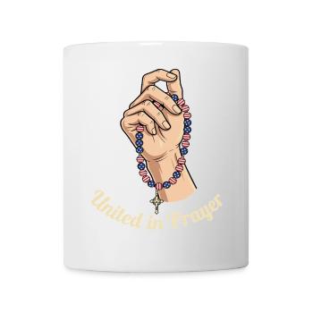 Vereint im Gebet - Tasse - Weiß - Vorne