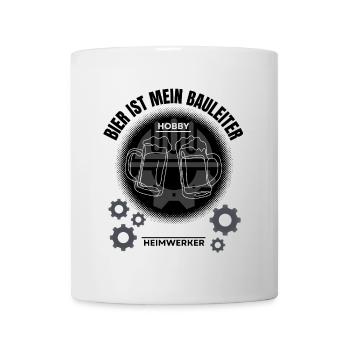 Beer is my site manager – do-it-yourselfer humor - Mug - white - Front
