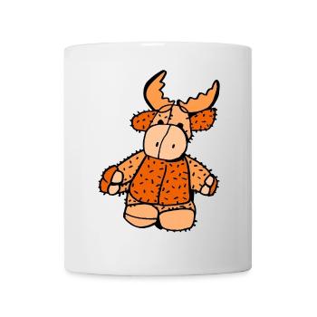 Elchi Knopf - Tasse - Weiß - Vorne