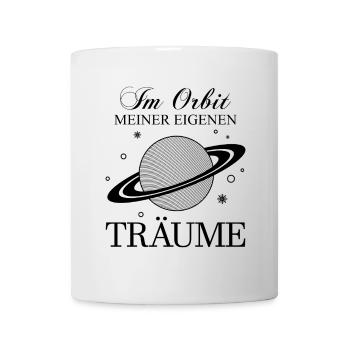 Saturn / The Ringed Planet / Planet of the Rings - Mug - white - Front