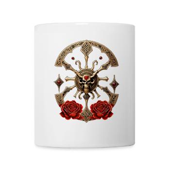 Eternal Bond: Celtic knots in Gothic elegance. - Mug - white - Front
