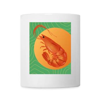 Maximalist Shrimp - Mug - white - Front