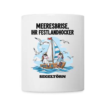 Unicorn Sailing Trip - Mug - white - Front