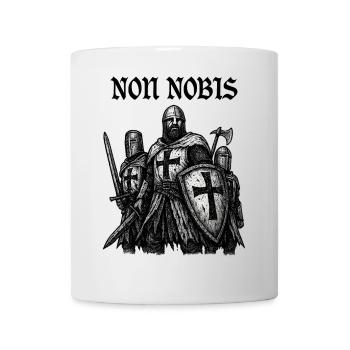 Templars after battle – NON NOBIS - Mug - white - Front