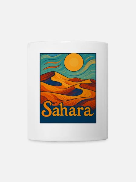 Sahara Wüstentraum - Tasse - Weiß