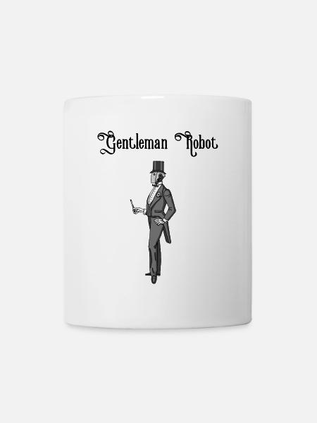 Robot du passé - Mug blanc - blanc