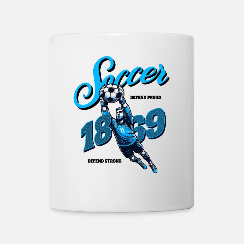 Gardien de but 1989 Soccer Nostalgia - Mug blanc - blanc