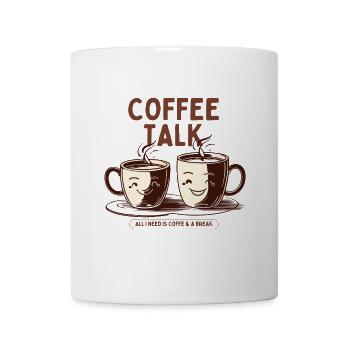 Coffee Addict – Kaffee Liebhaber Design - Tasse - Weiß - Vorne