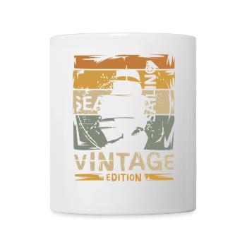 Sailing Vintage Edition – Retro Segeln Design - Mug - white - Front
