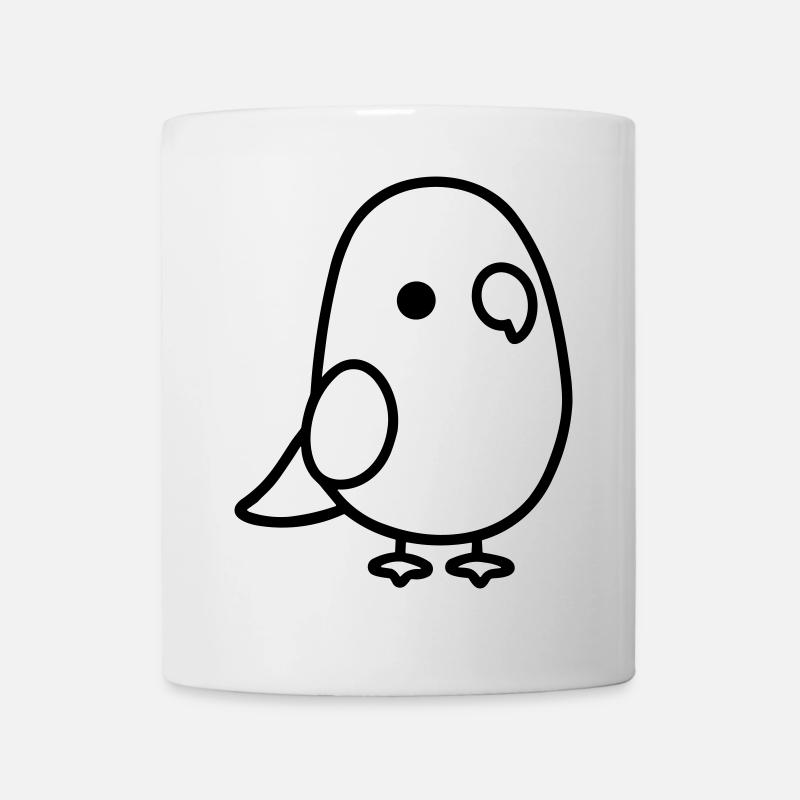 Papagei - Tasse - Weiß