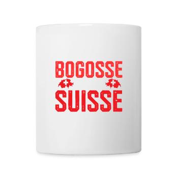 Bogosse et suisse - Mug blanc - blanc - Devant