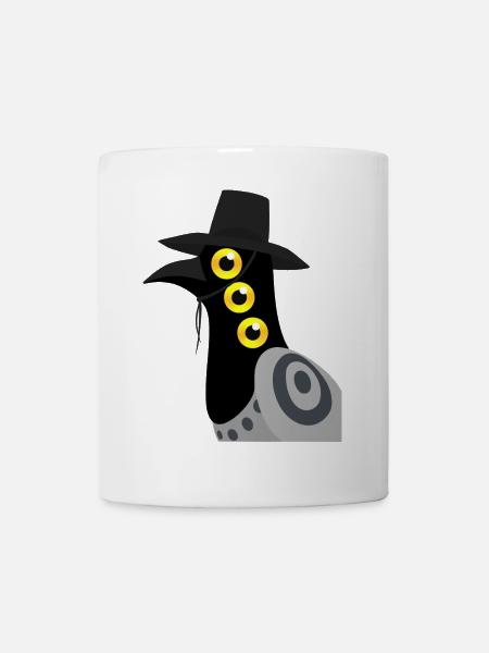 Dämonischer Vogel - Tasse - Weiß