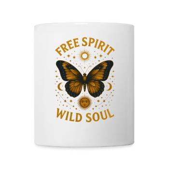 Free Spirit Wild SoulArt - Mug - white - Front