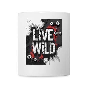 Joie de vivre design « Wild Life » - Mug blanc - blanc - Devant