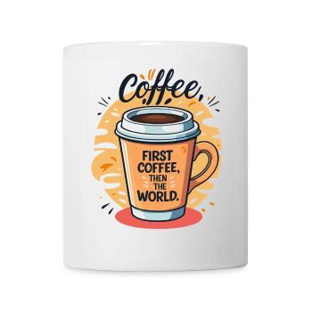 Motivational coffee mug with saying - Mug - white - Front