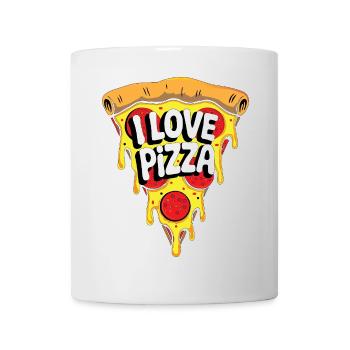 I Love Pizza - Mug - white - Front