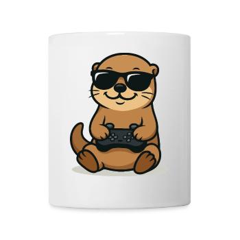 Gaming Otter Vibes - Mug - white - Front