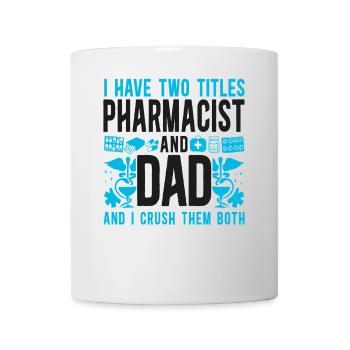 Technicien en pharmacie - Mug blanc - blanc - Devant