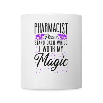 Technicien en pharmacie - Mug blanc - blanc - Devant